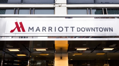 Marriott downtown. 