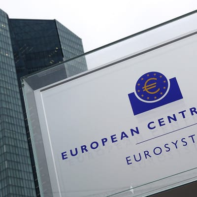 Euroopan keskuspankki Frankfurtissa 22. tammikuuta 2015. 