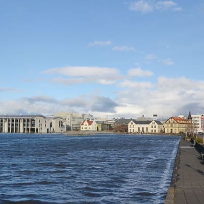Reykjavik lokakuussa.