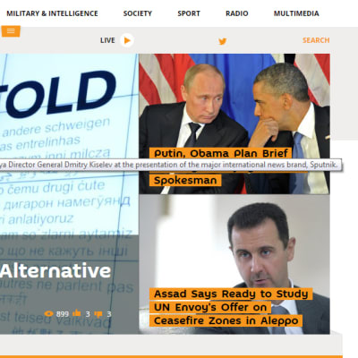 sputnikin nettisivu