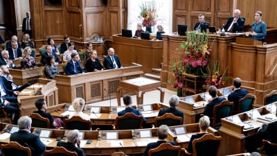 Session i det Danska folketinget 1.10.2019