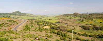 maisema Etiopiasta