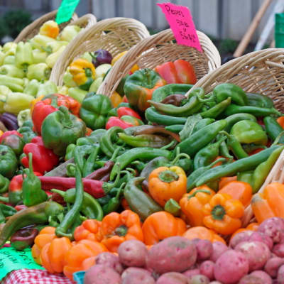 Grönsaker på Farmer´s Market