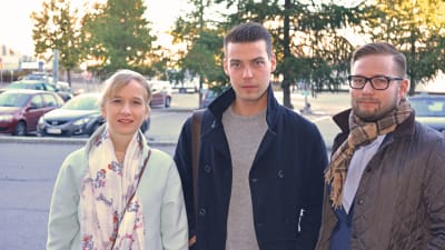 Martta lindström, Sebastian Lindberg, Eino Rautanen