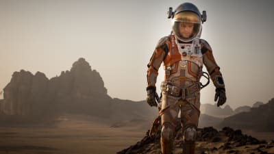 Matt Damon som Mark Watney i The Martian.