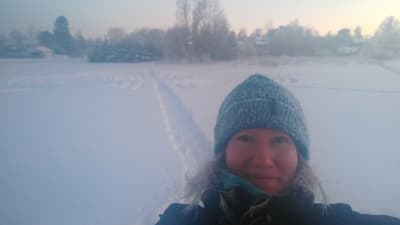 Annika Wiklund-Engblom jobbar som projektledare på Folkhälsan.