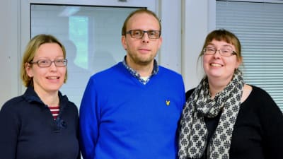 Mona Enell-Nilsson, Sören Granlund och Heidi Troberg.