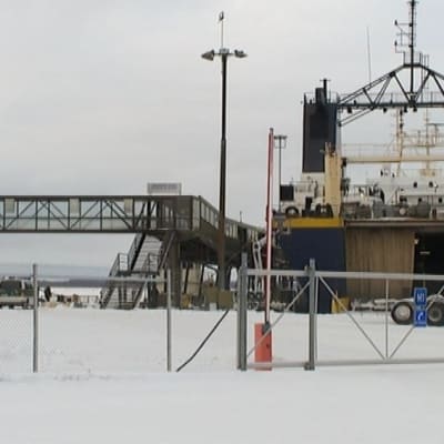 Arkivbild. RG 1 i Vasa hamn.