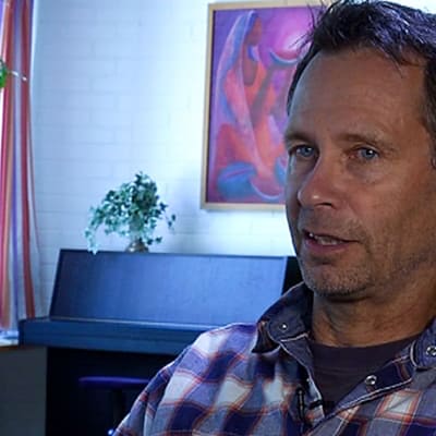 Ari Heinilä haastattelukuvassa