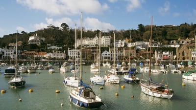 Saint Aubin på Jersey. 
