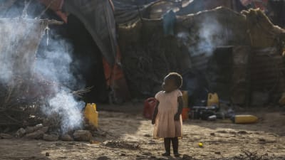 Flyktingläger i Puntland, Somalia 27.3.2017