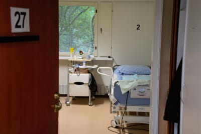 Rum på en sjukvårdsavdelning. 