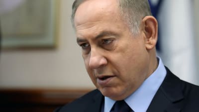 Israels premiärminister Benjamin Netanyahu i Jerusalem.