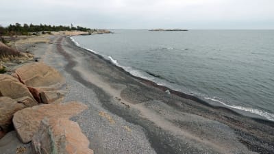 Iron Beach på Jussarö.