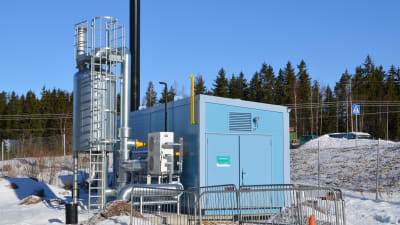 Biogasanläggning invigs