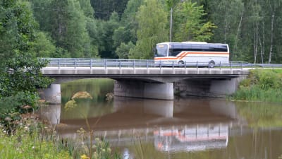 Bron över Svartsån i Drägsby, Borgå.