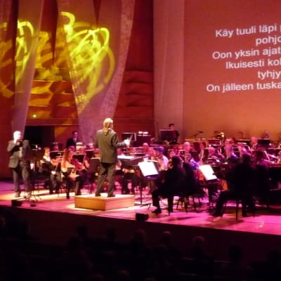 Kilpisydän soi -konsertti Kuopion musiikkikeskuksessa.