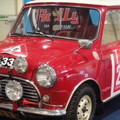 Ralli-Mini Mobilian näyttelyhallissa