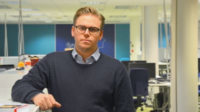 Mathias Skytte, vd för Vasaregionens arenor samkommun