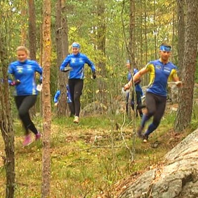 Sibbo Vargarnas orienterare tränar inför Kadaverloppet