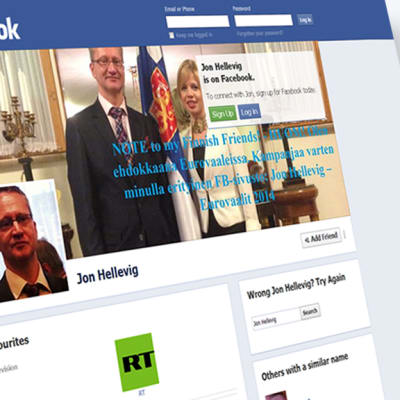 Självständighetspartiets EU-kandidat Jon Hellevig har publicerat en rad grova kränkningar om operasångerskan Karita Mattila på sin Facebook-sida.
