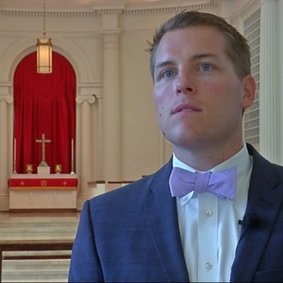 Pastor Matthew Ruffner var aktiv i proteströrelsen