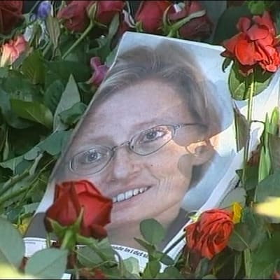 Utrikesministern Anna Lindh