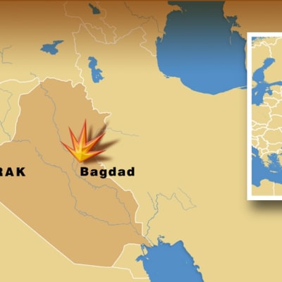 Bombdåd i Iraks huvudstad Bagdad