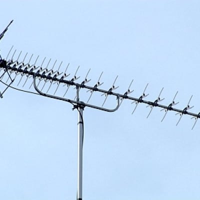 TV-antenn på tak