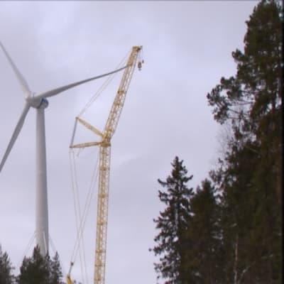 Merventos vindkraftverk i Sundom.