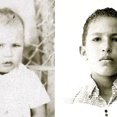 Hugo Chávez som barn