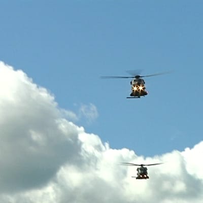 NH90-kopteri ilmassa