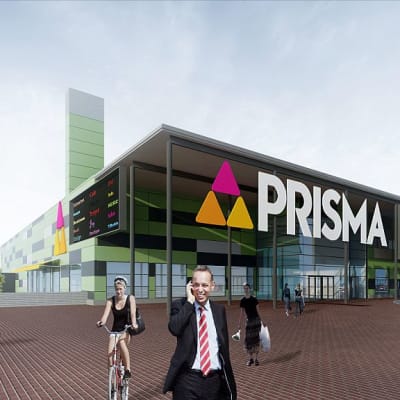 Seppälän uusi Prisma valmistuu kesällä 2016.