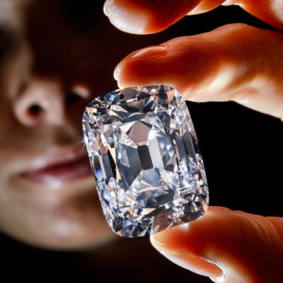 Arkkiherttua Joosef -niminen timantti on 76 karaattia ja louhittu Intiassa sijaitsevilta kuuluisilta Golcondan kaivoksilta.
