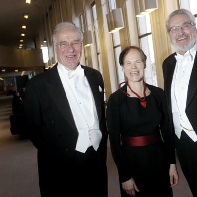 Fred Karlsson, Päivi Rissanen ja Jaakko Ryhänen