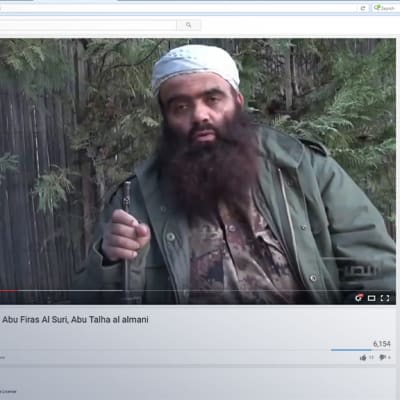 Abu Firas al-Suri YouTube-videolla.