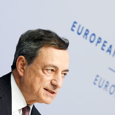 Euroopan keskuspankin pääjohtaja Mario Draghi.