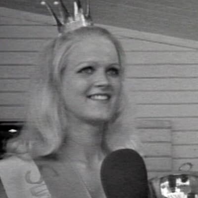 Suomen hiekkarantojen kuningatar kilpailun voittaja 1972