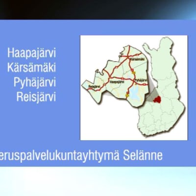 Peruspalvelukuntayhtymä Selänteeseen kuuluu tällä hetkellä neljä kuntaa.
