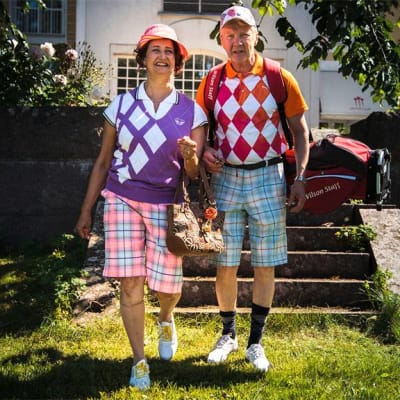 Eila, Rampe ja Likka -elokuvassa näyttelevät Heidi Herala Pirkka-Pekka Petelius.