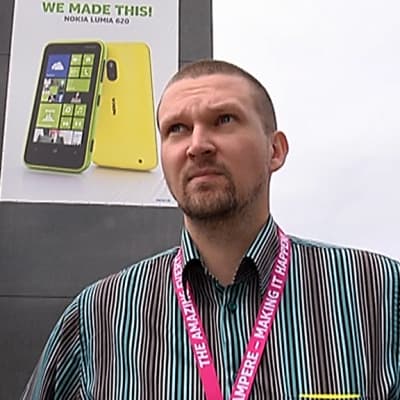Nokia Tampereen luottamushenkilö Kalle Kiili