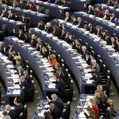 Parlamentin täysistunto Strasbourgissa 13. maaliskuuta 2012.