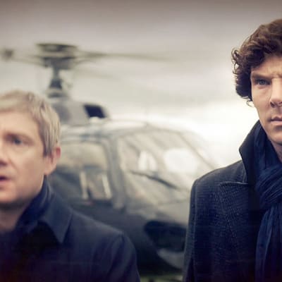 Kuva sarjasta Sherlock.