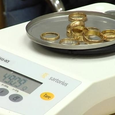 49,09 grammaa kultaa vaa'alla