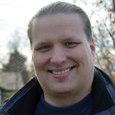 Kuvassa Tuomas Karppinen