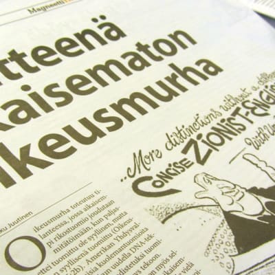 Juutalaiskirjoitusten julkaiseminen jatkuu Magneettimediassa huolimatta käräjäoikeuden tuomiosta.