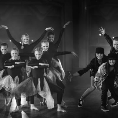 Jyväskyläläiset Beat Cooma ja street-tanssiryhmä UMC.