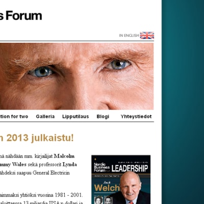 Kuvakaappaus Nordic Business Forumin sivuilta