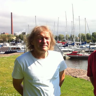 Jussi Pohjola ja Pekka Mutikainen Kotkan Sapokassa