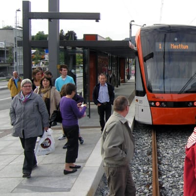 Turun norjalaisessa ystävyyskaupungissa Bergenissä avattiin raideliikenne vuonna 2010. 